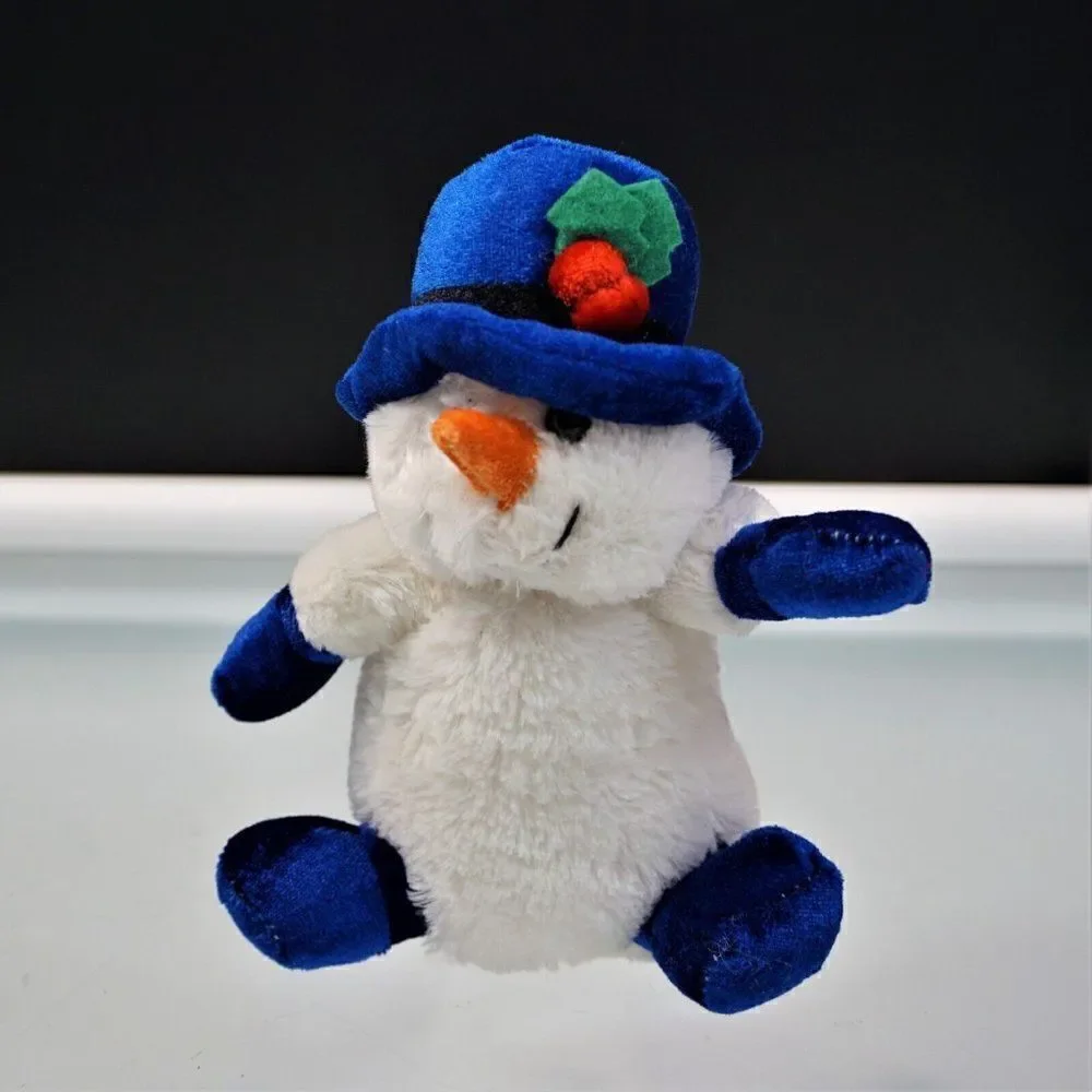 Dan Dee Snowman Plush Doll Stuffed Animal Christmas Holiday Toy
